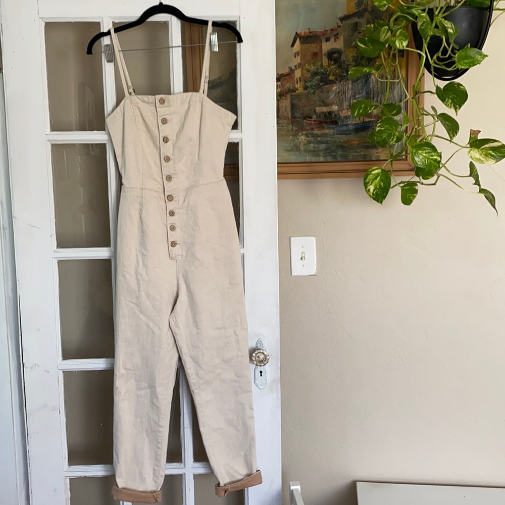 FP Button Up Jumpsuit